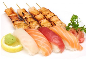 MENU MH2S ( brochette saumon)